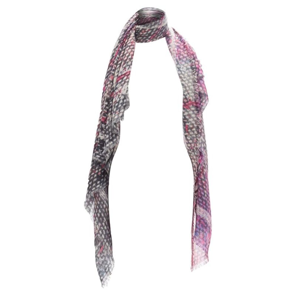 Chanel Cashmere Tweed Texture Scarf